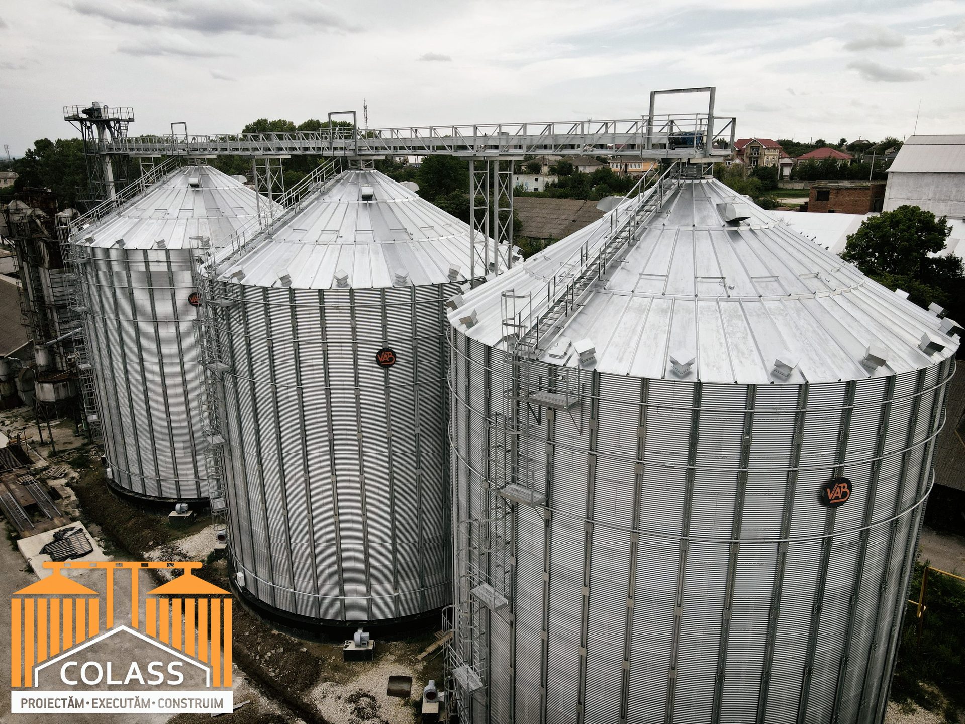 Complex pentru păstrarea cerealelor 12 000 t.