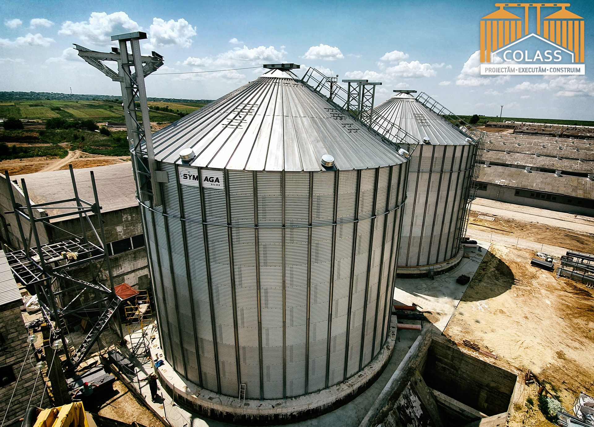 Silozuri pentru cereale 3 000 t.